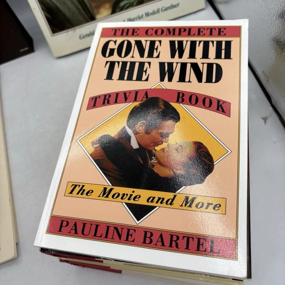 Gone With the Wind Collector Items Media Books VHS Bundle Lot of 11 Vintage